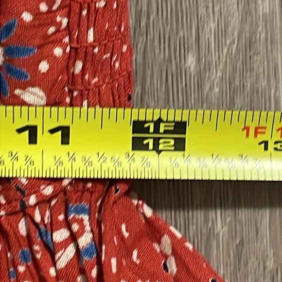 Angie Red Floral Mini Dress - Picture 11 of 13